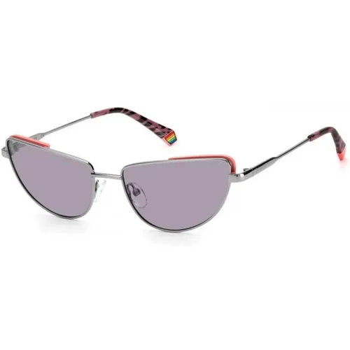 Bicolor Stahlsonnenbrille für Frauen - Polaroid - Modalova