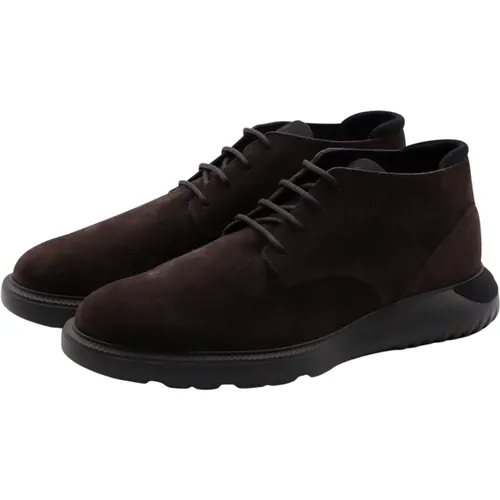 Elegant Urban Style Desert Boots , male, Sizes: 10 UK - Hogan - Modalova