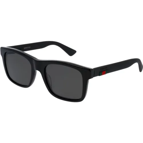 Grey Sunglasses , unisex, Sizes: 53 MM - Gucci - Modalova