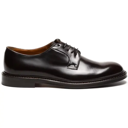 Ebony Derby Flat Shoes , male, Sizes: 7 1/2 UK - Doucal's - Modalova