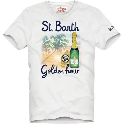 Casual T-shirt for Men , male, Sizes: 2XL, L - MC2 Saint Barth - Modalova