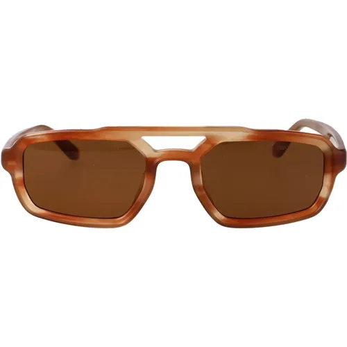 Stylish Sunglasses with 0Ea4240U Model , male, Sizes: 53 MM - Emporio Armani - Modalova