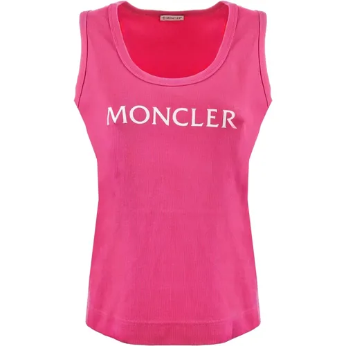 Stylisches Canotte Top , Damen, Größe: L - Moncler - Modalova