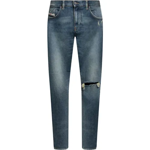 ‘2019 D-Strukt L.30‘ slim fit jeans , Herren, Größe: W29 L32 - Diesel - Modalova