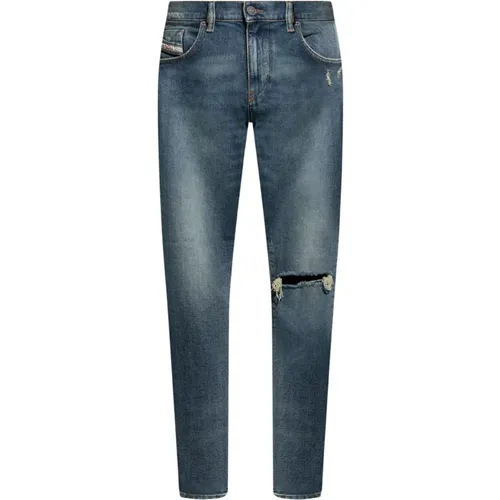 ‘2019 D-Strukt L.30‘ slim fit jeans , Herren, Größe: W34 L32 - Diesel - Modalova