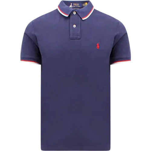 Besticktes Baumwoll-Poloshirt , Herren, Größe: S - Polo Ralph Lauren - Modalova