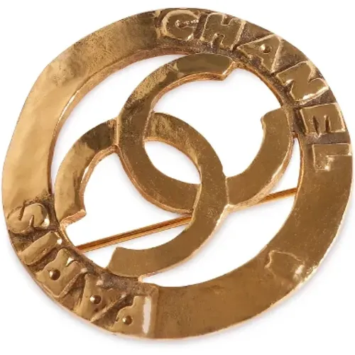 Pre-owned Fabric brooches , female, Sizes: ONE SIZE - Chanel Vintage - Modalova