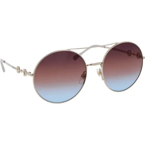 Gradient Lens Sunglasses for Women , female, Sizes: 59 MM - Gucci - Modalova