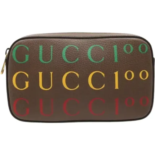 Pre-owned Leather gucci-bags , female, Sizes: ONE SIZE - Gucci Vintage - Modalova