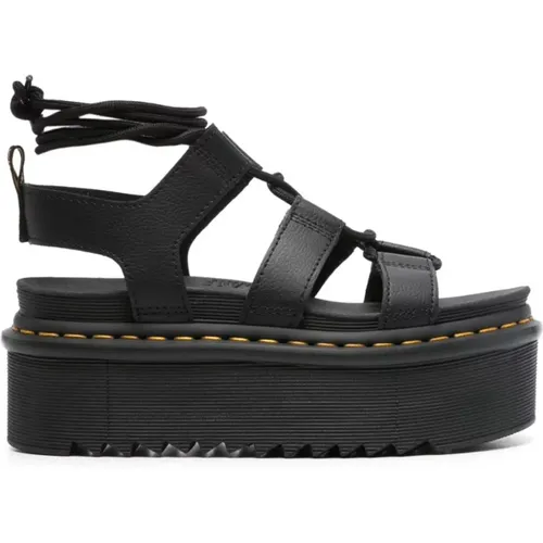 Leather Gladiator Sandals , female, Sizes: 6 UK, 5 UK, 6 1/2 UK, 7 UK, 4 UK - Dr. Martens - Modalova