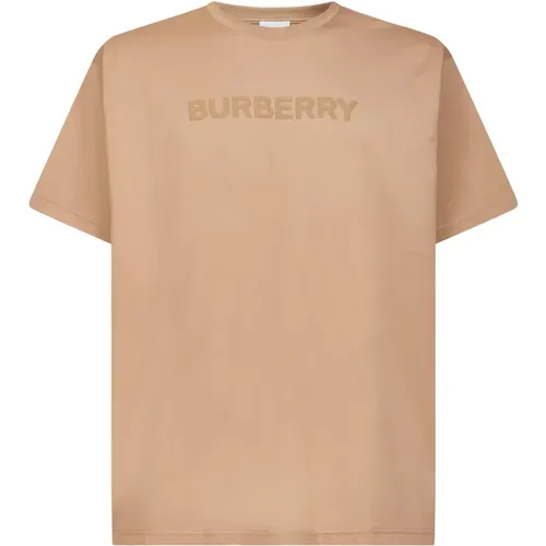 Harriston T-shirt , male, Sizes: L, S - Burberry - Modalova