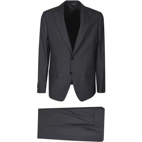 Wool suit by , male, Sizes: M, L, XL, S - Lardini - Modalova