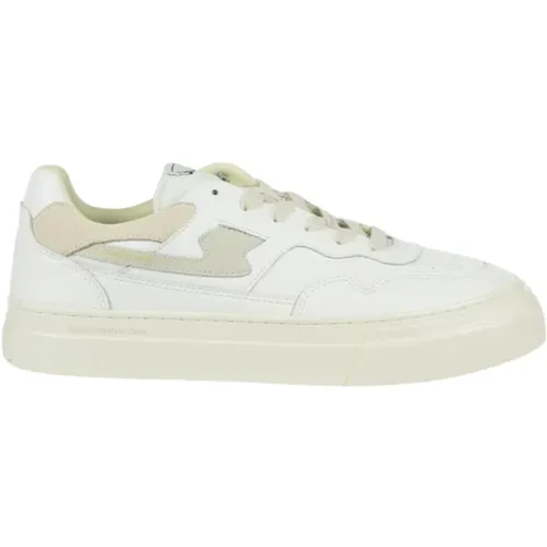 Leather Sneakers with Rubber Sole , male, Sizes: 10 UK - S.w.c. Stepney Workers Club - Modalova