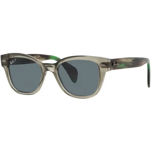 Blue Sunglasses 66353R , unisex, Sizes: 52 MM - Ray-Ban - Modalova