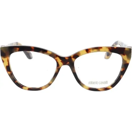 Stylish Prescription Glasses for Women , female, Sizes: 53 MM - Roberto Cavalli - Modalova