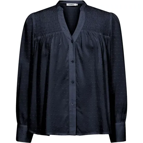 Stylish Drop Shirt Blouse Ink , female, Sizes: XL, M, L, XS, S - Co'Couture - Modalova