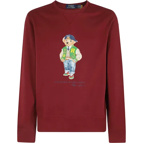 Bären Sweatshirt , Herren, Größe: S - Ralph Lauren - Modalova