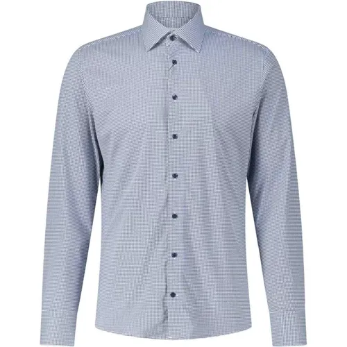 Shirt mit Geometrischem Muster , Herren, Größe: L - Fakts - Modalova