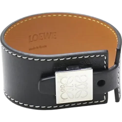 Pre-owned Leather bracelets , male, Sizes: ONE SIZE - Loewe Pre-owned - Modalova