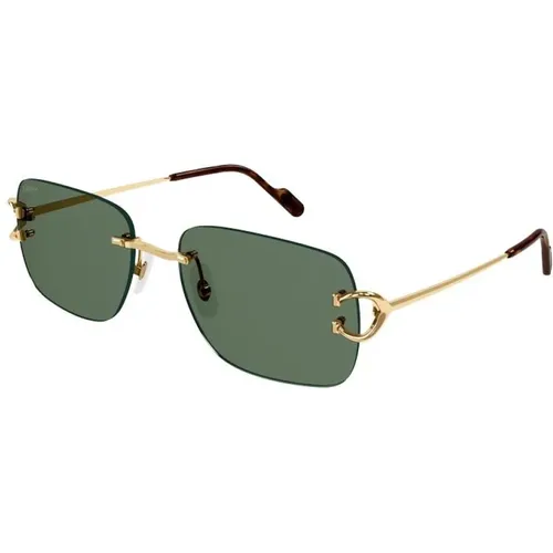 Stylische Herren-Sonnenbrille - Cartier - Modalova