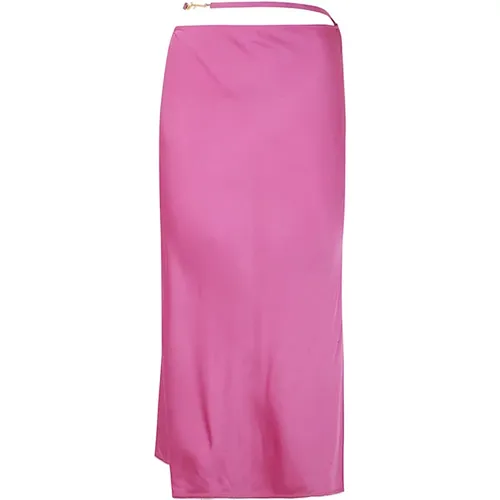 Midi Skirt , female, Sizes: M, S - Jacquemus - Modalova