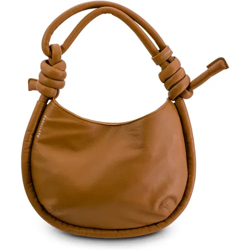 Pebbled Leather Shoulder Bag , female, Sizes: ONE SIZE - Zanellato - Modalova