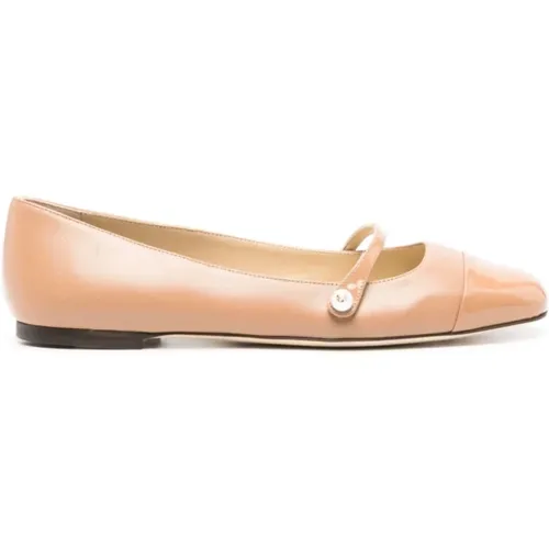 Rosa Ballerina Schuhe Eleganter Stil , Damen, Größe: 37 EU - Jimmy Choo - Modalova