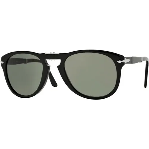 Faltbare Sonnenbrille Schwarz , Herren, Größe: 54 MM - Persol - Modalova