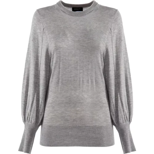 Graue Pullover für Frauen , Damen, Größe: M - Nenette - Modalova