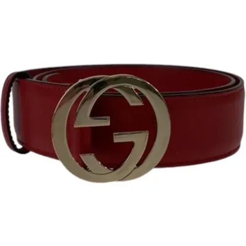 Pre-owned Leather belts , female, Sizes: ONE SIZE - Gucci Vintage - Modalova