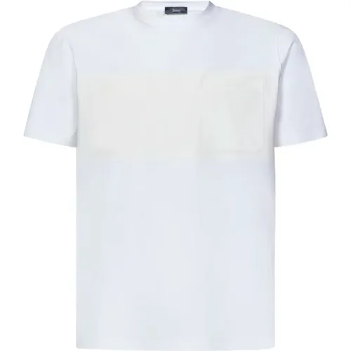 T-Shirts,Weiße T-Shirts und Polos - Herno - Modalova