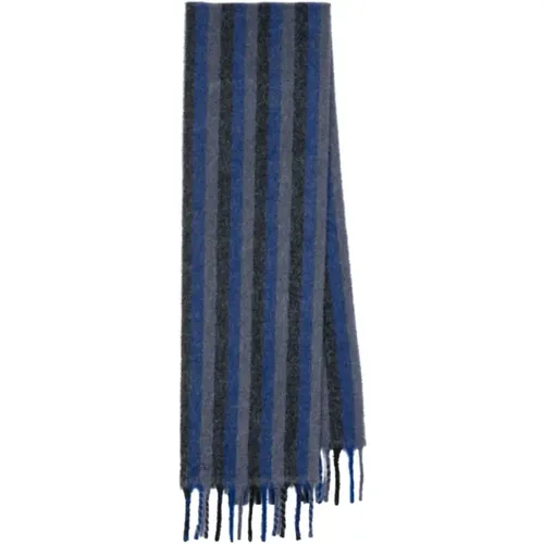 Striped Square Design Scarf , male, Sizes: ONE SIZE - PS By Paul Smith - Modalova