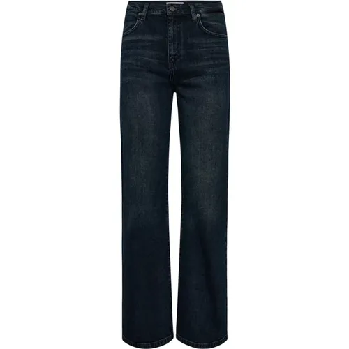 Used Denim Straight-Leg Jeans , female, Sizes: M, S - Co'Couture - Modalova