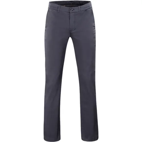 Stretch Twill Chino Hose , Herren, Größe: XL - Moorer - Modalova