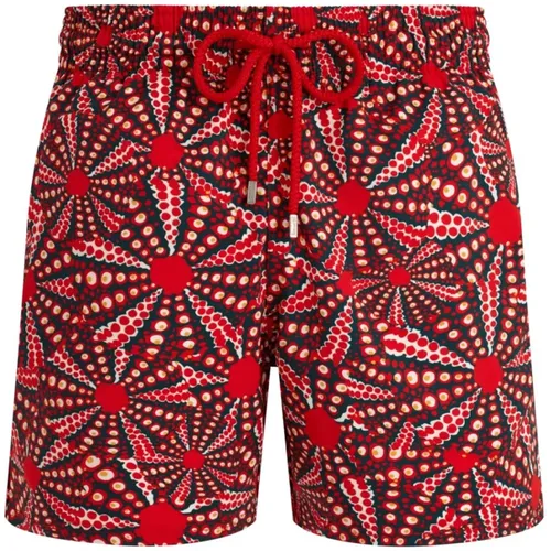 Short Oursinades Stretch Swim Shorts for Men , male, Sizes: 2XL, XL, L, M - Vilebrequin - Modalova