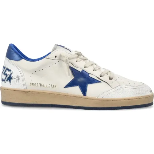 Laminierte Star Sneakers , Herren, Größe: 40 EU - Golden Goose - Modalova