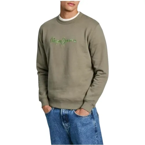 Grüner Safari Casual Sweatshirt New Joe - Pepe Jeans - Modalova