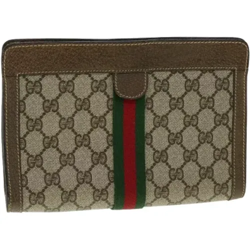 Pre-owned Canvas gucci-bags , female, Sizes: ONE SIZE - Gucci Vintage - Modalova