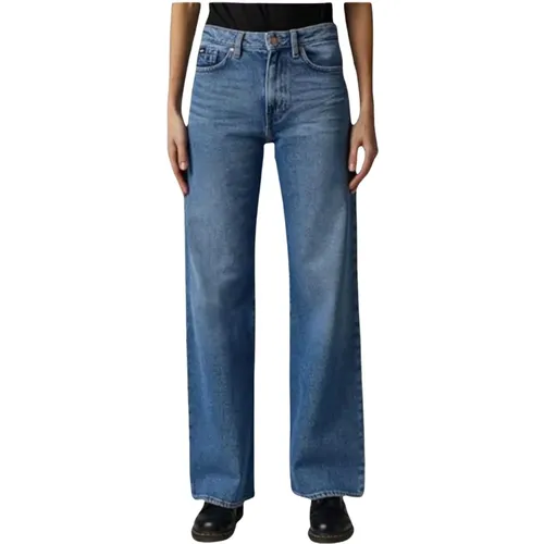 Klassische Denim-Jeans , Damen, Größe: W29 - GAS - Modalova