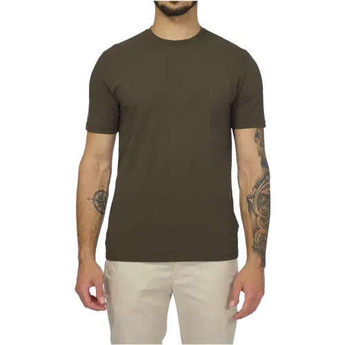 T-Shirts , male, Sizes: M, XL, 3XL - Alpha Studio - Modalova