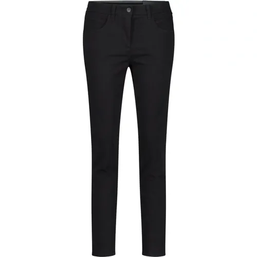 Cotton Pants with Stylish Details , female, Sizes: M, L, S, 3XL, XS, 2XL, XL - LUISA CERANO - Modalova