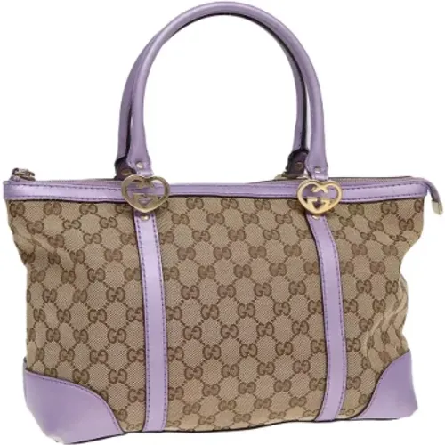 Pre-owned Canvas totes , female, Sizes: ONE SIZE - Gucci Vintage - Modalova