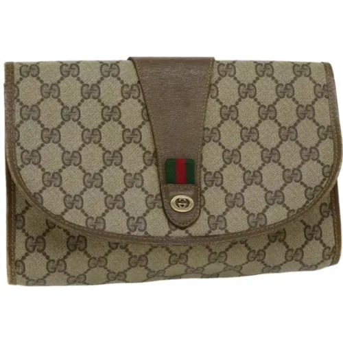 Pre-owned Leder clutches - Gucci Vintage - Modalova