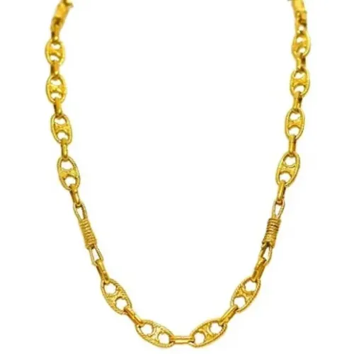 Gebrauchte Goldene Celine Halskette in Gold - Celine Vintage - Modalova