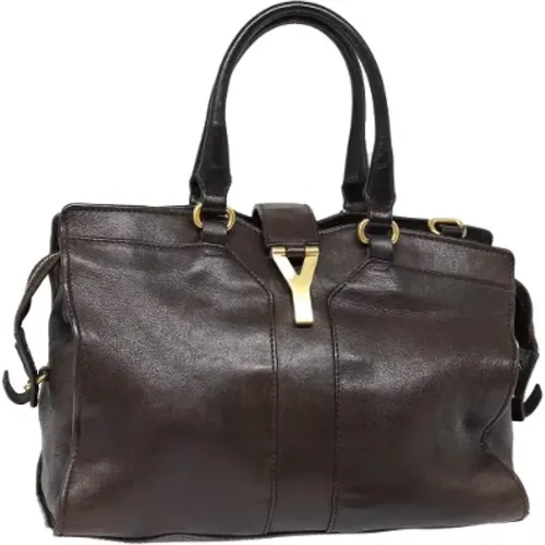 Pre-owned Leather handbags , female, Sizes: ONE SIZE - Yves Saint Laurent Vintage - Modalova