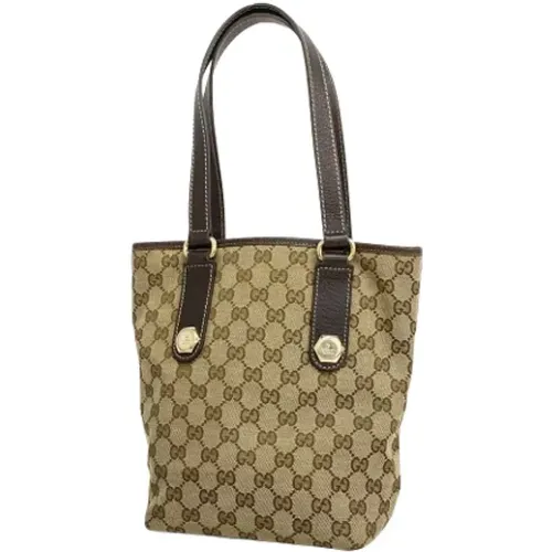 Pre-owned Canvas gucci-bags , female, Sizes: ONE SIZE - Gucci Vintage - Modalova