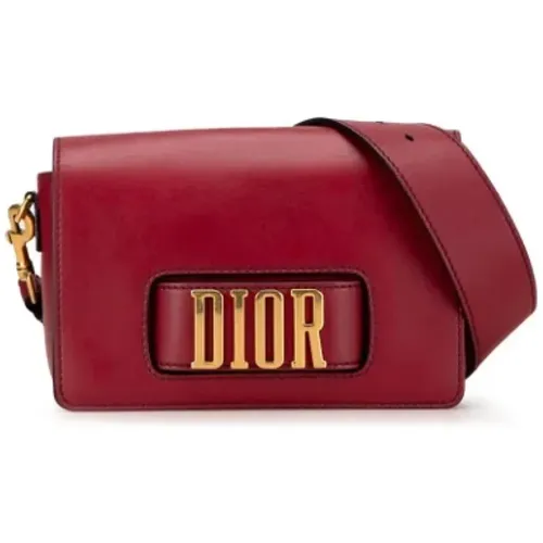 Pre-owned Leather dior-bags , female, Sizes: ONE SIZE - Dior Vintage - Modalova