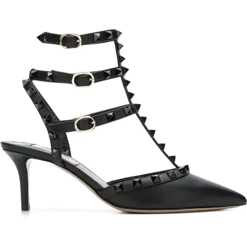 With Heel , female, Sizes: 4 UK, 5 UK - Valentino Garavani - Modalova