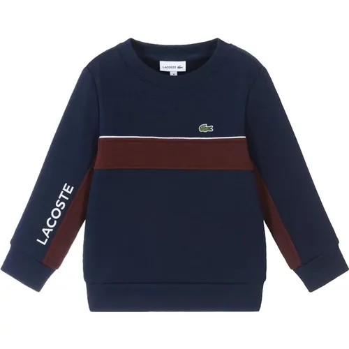 Bio-Baumwoll bestickter Pullover - Lacoste - Modalova