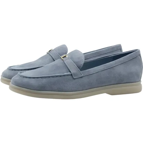 Sky Loafer Slip-On Leather Shoe , female, Sizes: 8 UK - Lola Cruz - Modalova